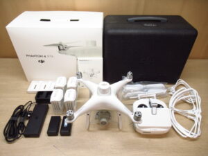 DJI Phantom 4 RTK ファントム WM334R ドローン / GL300B 送信機 / バッテリー / プロペラガード 現状品